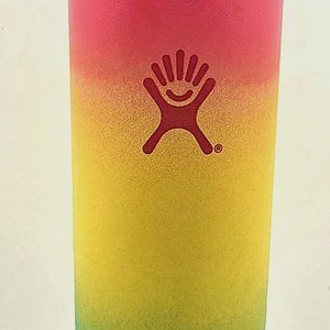 Hydro Flask Hawaiian Rainbow 24 Oz Ombre Limited Edition